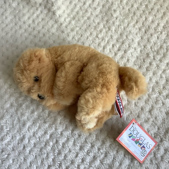 DOUGLAS Soft Tiny Newborn Golden Retriever Puppy Dog Plush Stuffed Animal w Tags - Picture 2 of 14